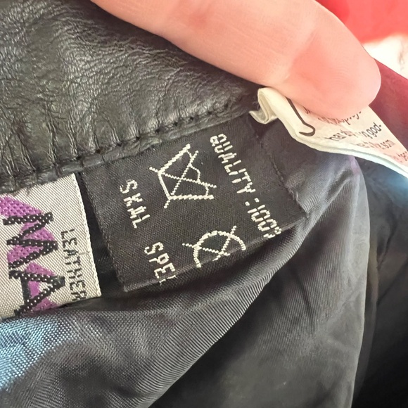 Nasty Gal NWOT 100% Calfskin Mini Skirt Women's Size Large - Picture 4 of 5